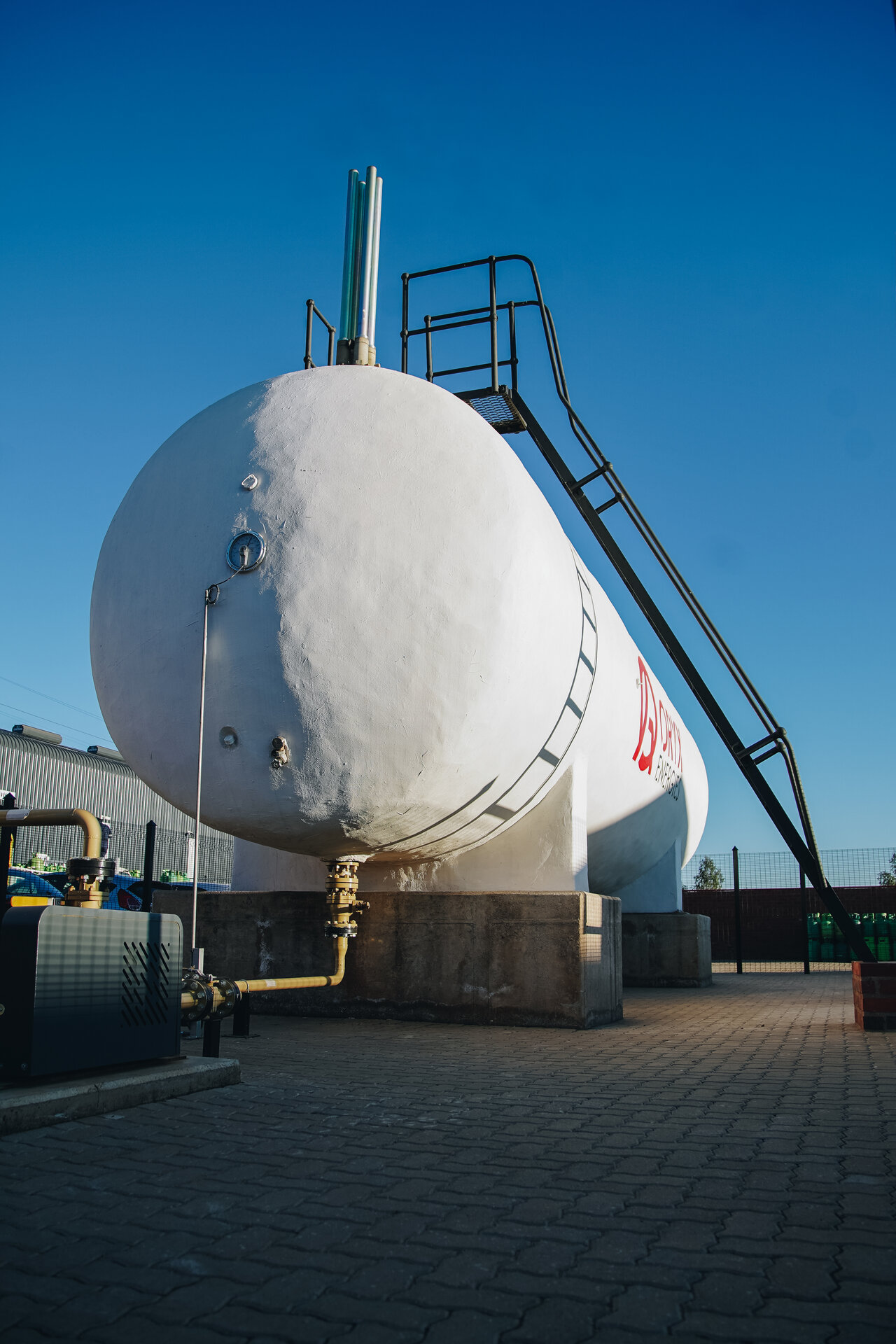 Stargas bulk LPG storage tanks at Clayville depot
